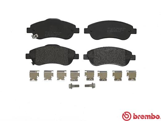 A.B.S. P 28 045 BREMBO Bremsbelagsatz, Scheibenbremse